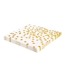 Gold Confetti napkins